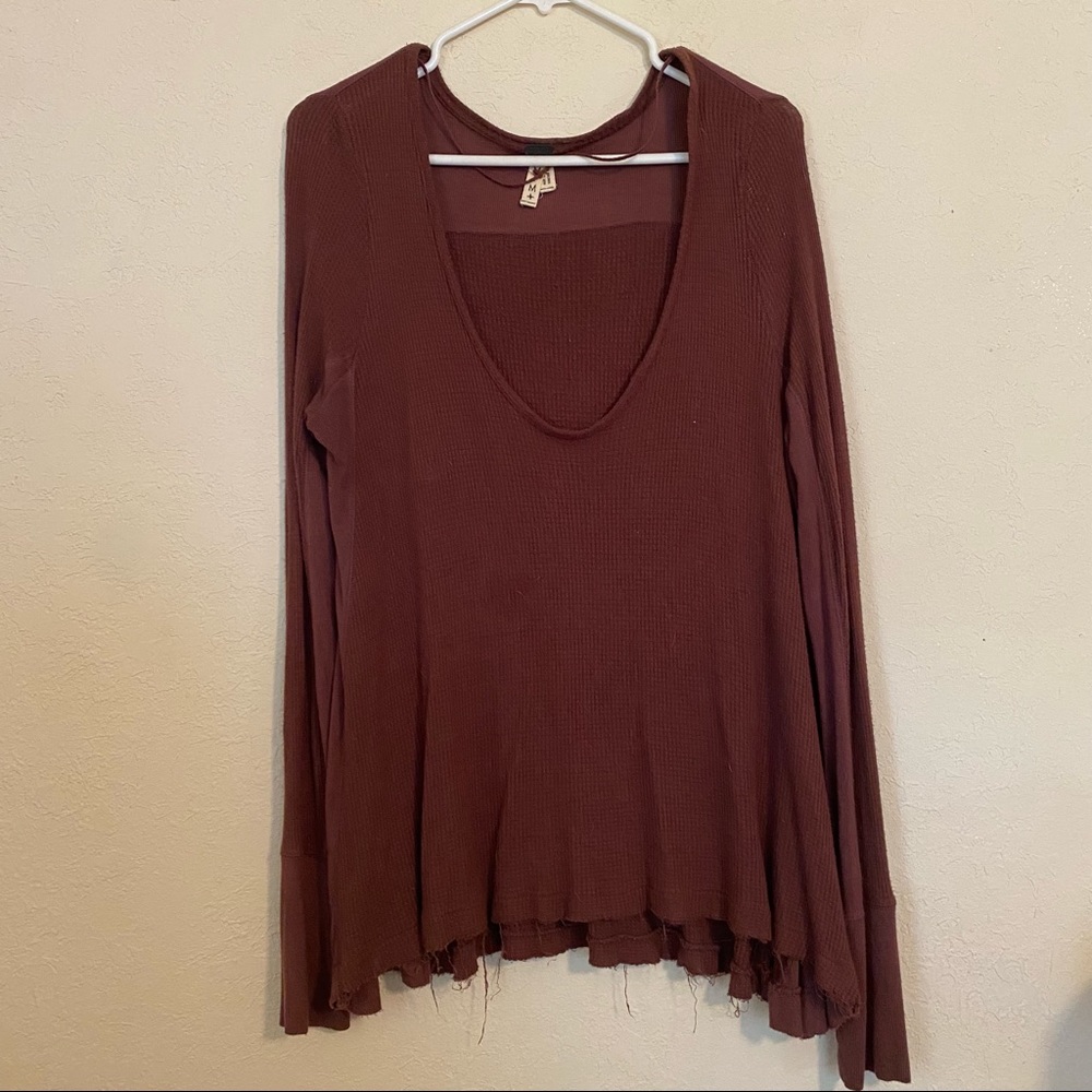 Free People | We The Free Thermal Knit Scoop Neck Tunic
